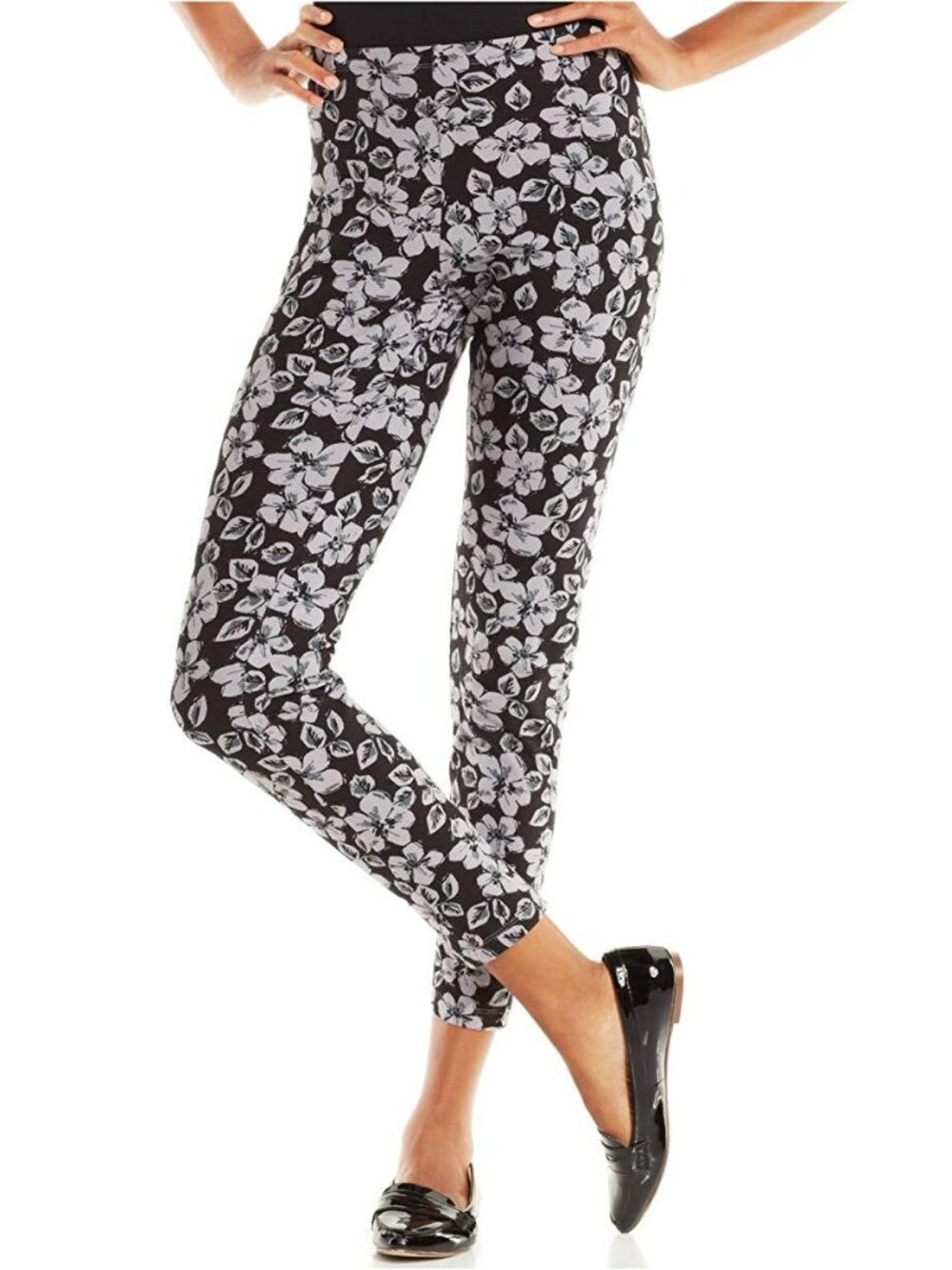 Hue Womens Scribble Bloom Leggings